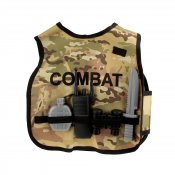 Komplett soldat drakt med tilbehør