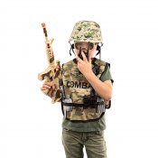 Komplett soldat drakt med tilbehør