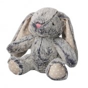 Kosebamse med fleecefilt - Grå kanin - Carlo Baby