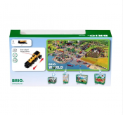 BRIO World mektig gull action lokomotiv