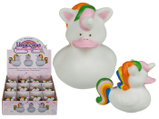 Badekar leketøy i unicorn motiv om 7,5 cm