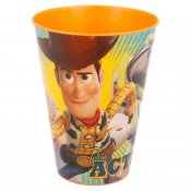 Toy Story Buzz Lightning plastisk glass, 430 ml