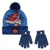 Spiderman lue og votter
