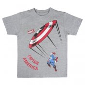 Captain America Avengers klær, T-skjorte og shorts