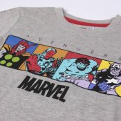 Avengers Langermet t-skjorte grå