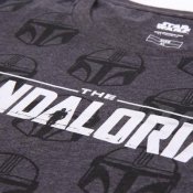 Star Wars Mandalorian T-skjorte Voksen svart