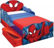 Spiderman seng med oppbevaring