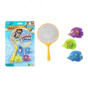 DYKKELEKE FISK MED HÅV I BLISTER