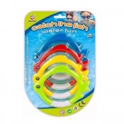 DYKKELEKER FISKER 4 STK 13 CM