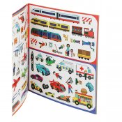 Gjenbrukbar Klistremerkebok – Kjøretøy