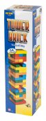 fargerikt tårn jenga barnespill 54 stykker