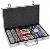 Poker Premium aluminiumskoffert med tilbehør