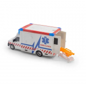 Ambulanse med båre - Burago Municipal Vehicles