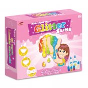 DIY - Slime, glitter og regnbue
