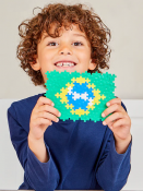 Plus-Plus Learn to Build Flags of the World 700 biter