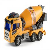 Lastebil med sementmikser, lyd og lys