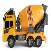 Lastebil med sementmikser, lyd og lys