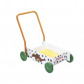 PIPPI LÆR-Å-GÅ-VOGN PRIKKET