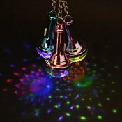 Blinkende Disco Nøkkelring