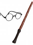 Harry Potter briller og tryllestav