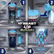 MrBeast Lab Mutant Actionfigur - Ikonisk Panter