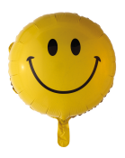 Folie ballong Smiley, 46 cm