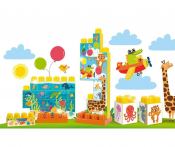 Blocks 3D puslespill 15 brikker