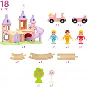 BRIO Disney prinsesseslott med togbane