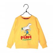 Pippi Langstrømpe Gul genser