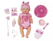 Baby Born Soft Touch Interaktiv Doll Jente Blue Eyes