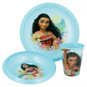 Vaiana 3 deler tallerken, en bolle og krus