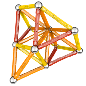 Geomag Color 64 deler
