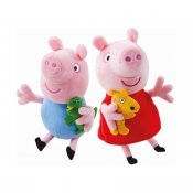 Peppa Gris Myke leker 2-pack