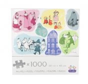 Muminpuslespill 1000 brikker