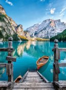 500 Brikker Puslespill – Braies Lake