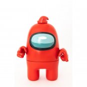 Among Us Crewmate Red figur med luer 17cm