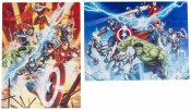 Pusselset 4-pack i Avengers motiver