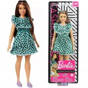 Barbie Fashionistas med prikkete kjole