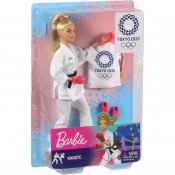 Barbie dukken OL Karate