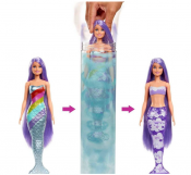 Barbie Color Reveal Party havfruedukke med 7 overraskelser