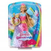 Barbie Dreamtopia Brush N Sparkle Princess, dukke med lyd