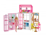 Barbie fullt møblert dukkehus
