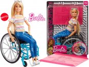 Barbie dukken i rullestol