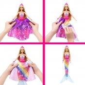 Barbie Dreamtopia 2-i-1 dukkeprinsesse