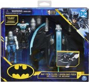 Batman VS Mr. Freeze figur med Batwing kjøretøy