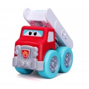 BB Junior Drive N Rock Interaktiv leketøybrannbil med musikkbrannstige