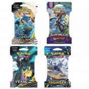 Pokemon 4 Pack Sun & Moon Booster Blister Trading Cards
