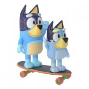 Bluey skateboard med pappa
