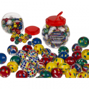 Fargerik Hoppende Ball
