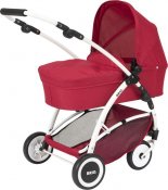 BRIO Doll Carriage Metal Spin Rød